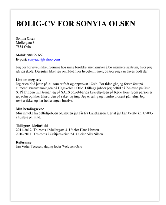 bolig-cv